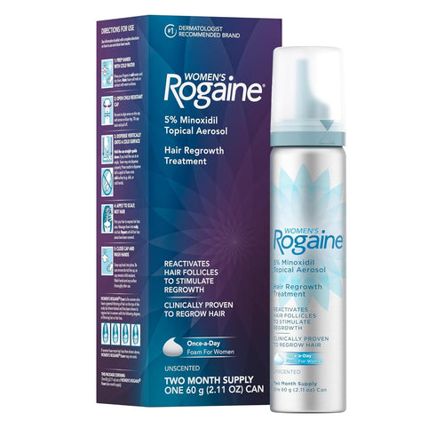 Rogaine Foam 5% Minoxidil voor Vrouwen