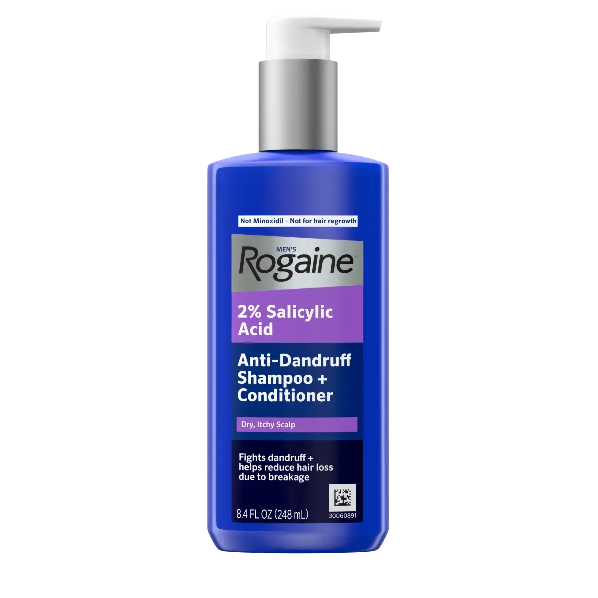 Rogaine 2-in-1 Anti-Roos Shampoo & Conditioner met 2% Salicylzuur voor Mannen